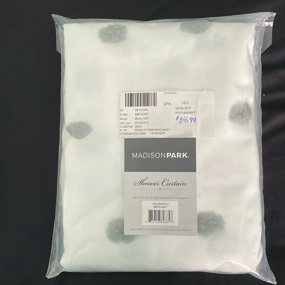 Shower curtain - Madison Park